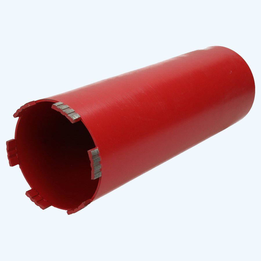 Diamantboor droog 112 x 280 mm met afzuigopeningen