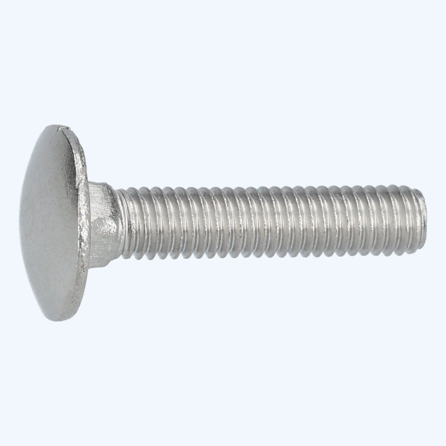 50 stuks slotbout M10 x 30 mm RVS A2