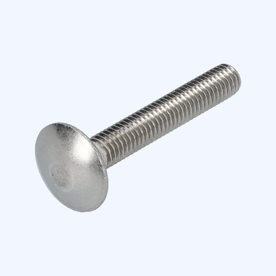 50 stuks slotbout M8 x 45 mm RVS A2