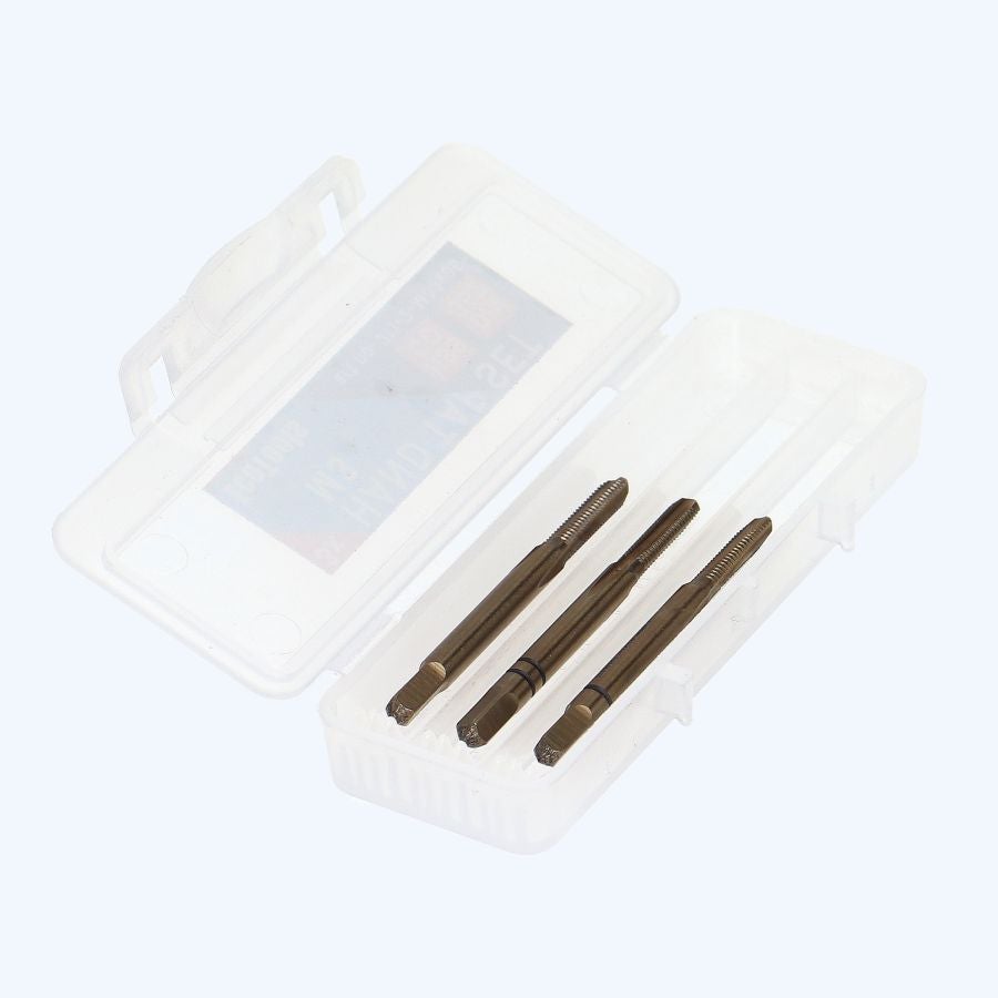 3-delige handtapset HSS 5% cobalt M3 x 0,5 mm