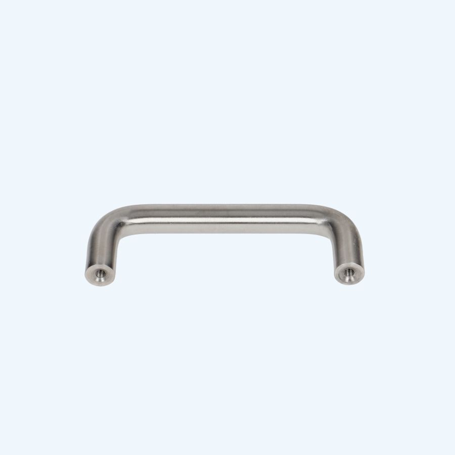 Greep massief RVS ronde hoeken 96 x 40 mm
