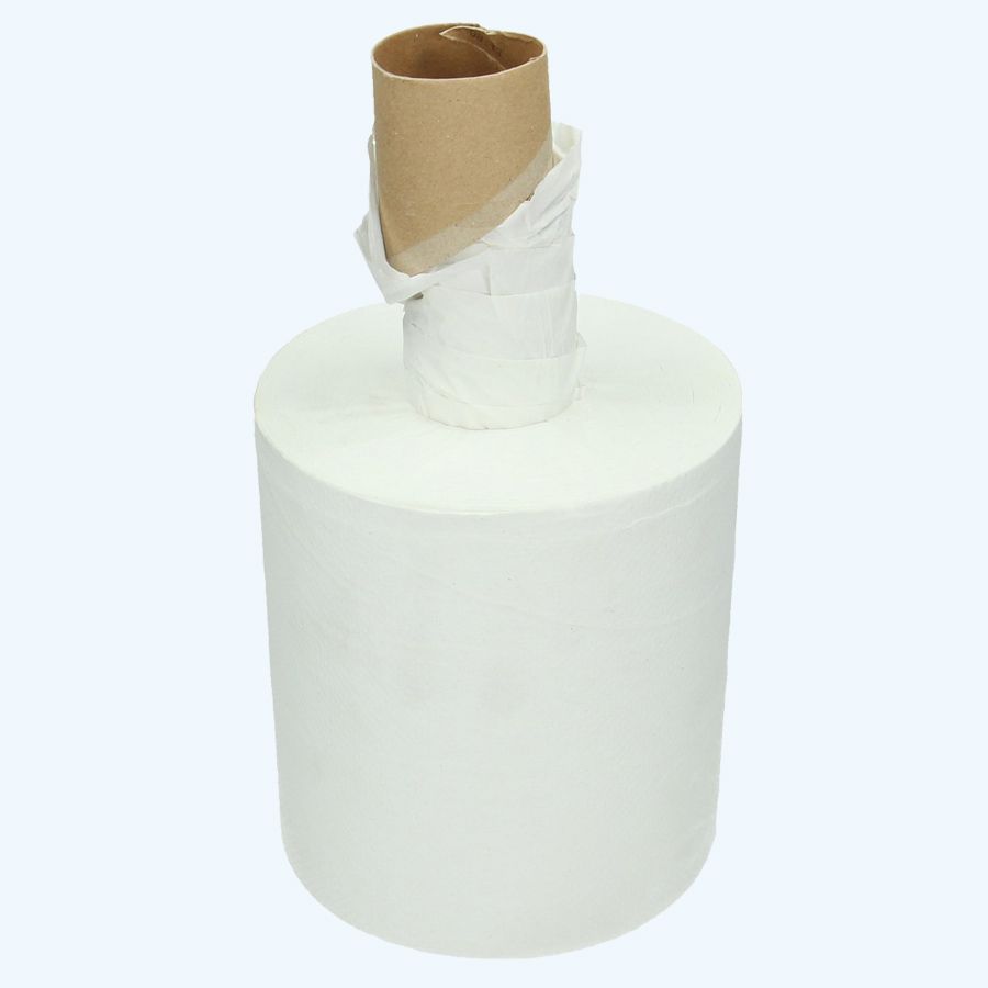 6 x Poetsrol midi 1-laags 19 cm x 300 meter