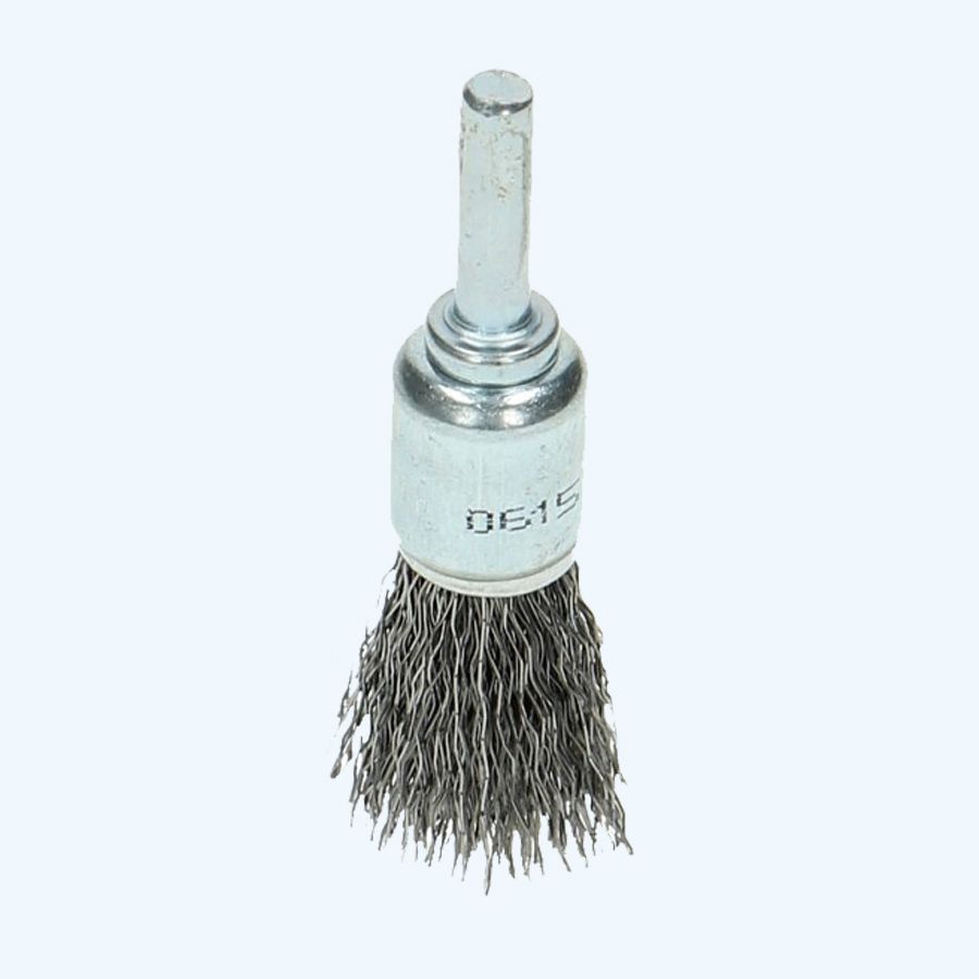 Penseelborstel gegolfde draad Ø17mm