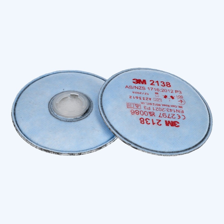 1 paar P3 filters voor 3M gelaatsmasker 6000 serie