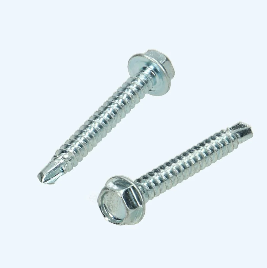 200 stuks zelfborende plaatschroeven zeskantkop 3,5 x 22 mm