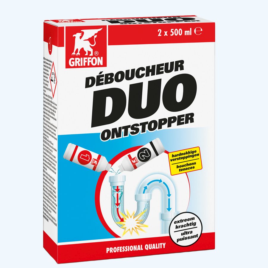 Griffon DUO ontstopper 2 x 500 ml