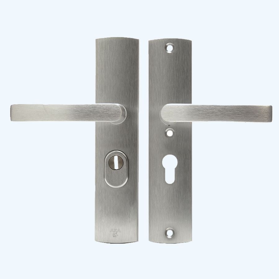 AXA veiligheidsbeslag PC55 SKG*** met kerntrekbeveiliging aluminium (kruk)