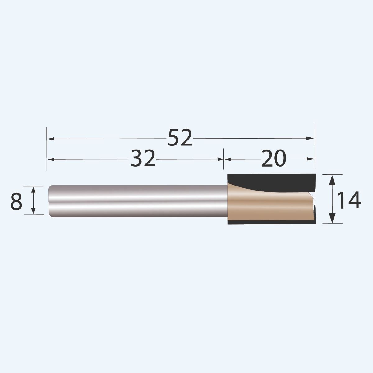 HM groeffrees Industrial 14 mm