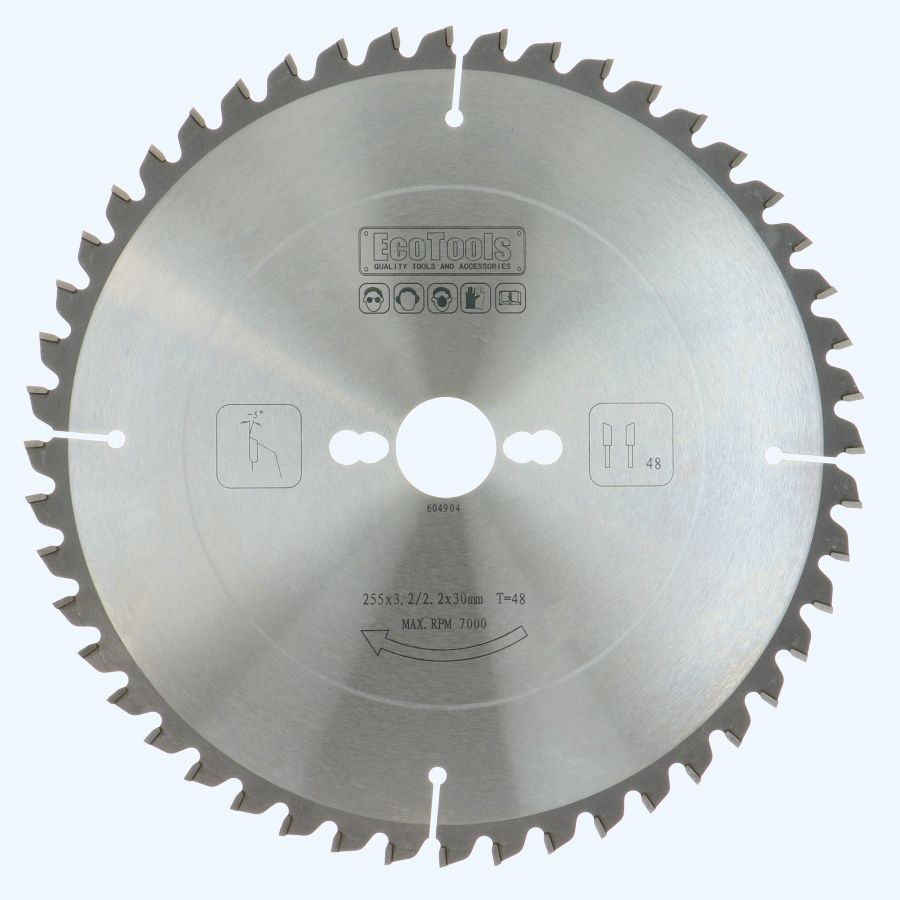 HM-afkortzaagblad Prof 255 x 30 mm T=48