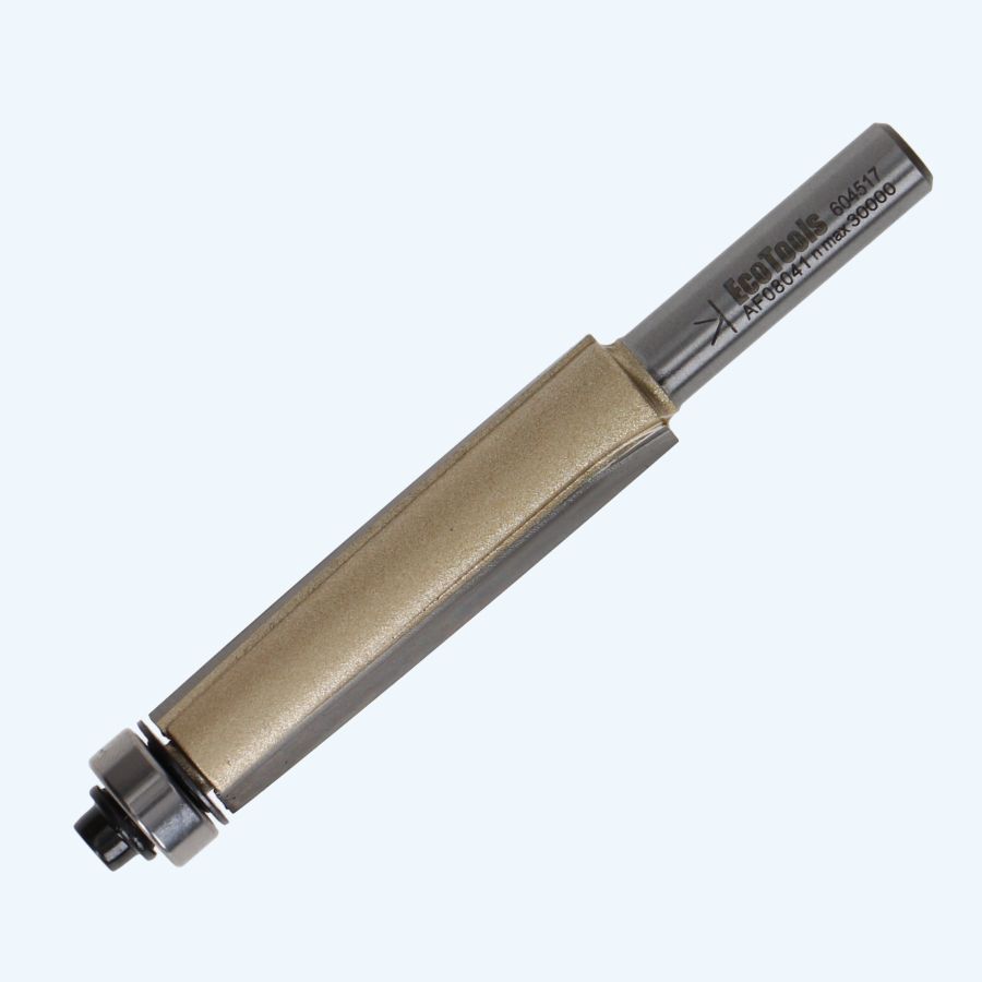 HM kantenfrees Industrial 12,7 x 51 mm met onderlager (met scherende sneden)