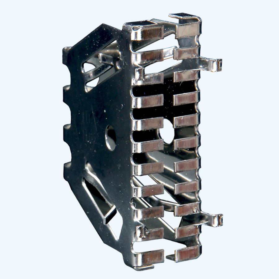 Bijenbekje RVS stootvoegrooster 70 mm (10 stuks)