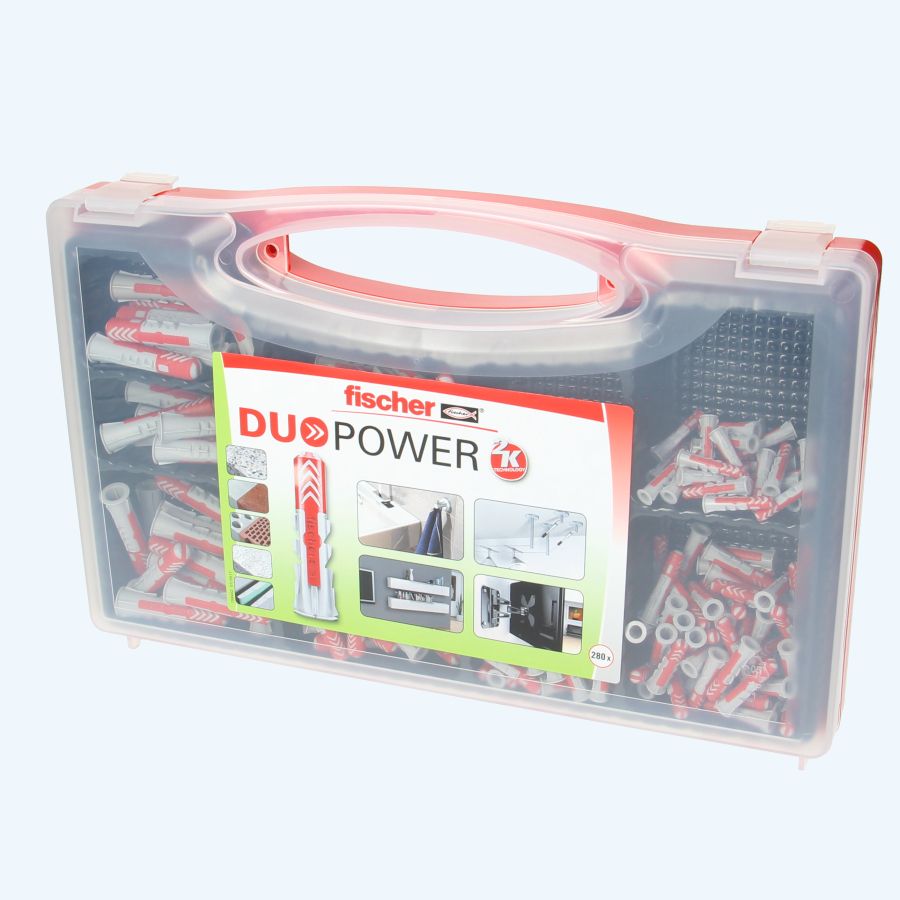 fischer assortimentsdoos Duopower pluggen 280-delig