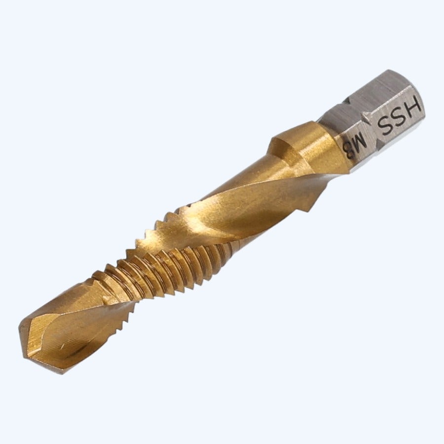 Boortap combinatie HSS M8 x 1,25 mm