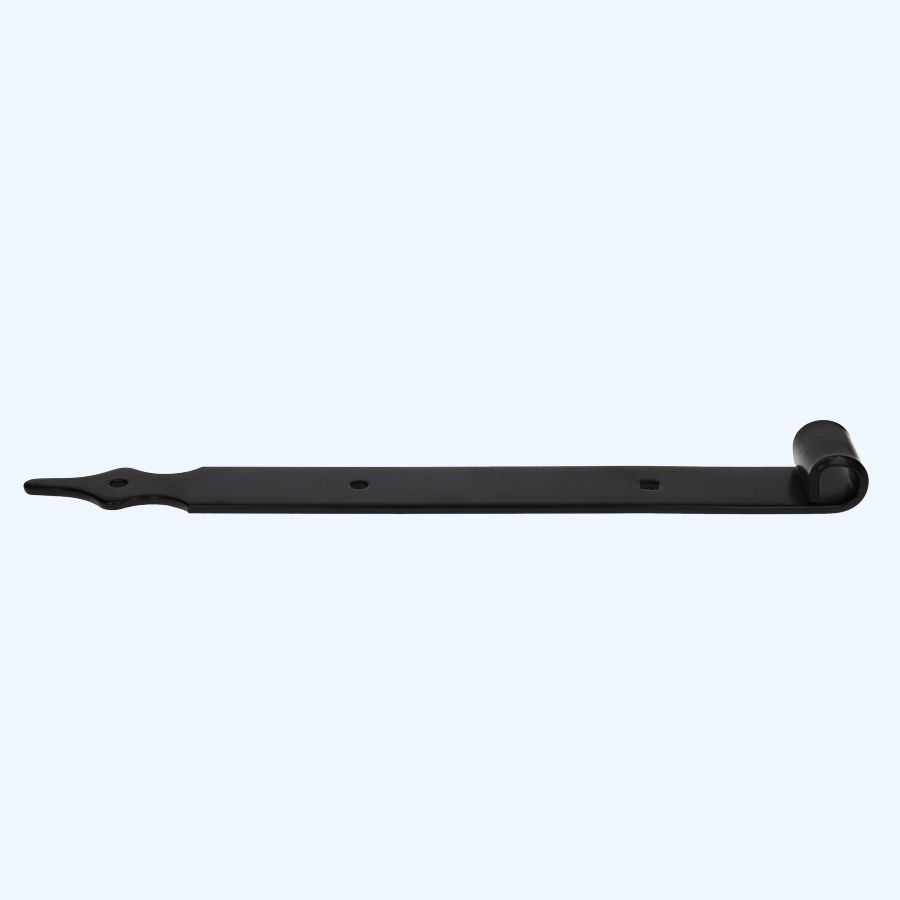 Heng rustica 400 x 45 x 5 mm pen diameter 16 mm zwart