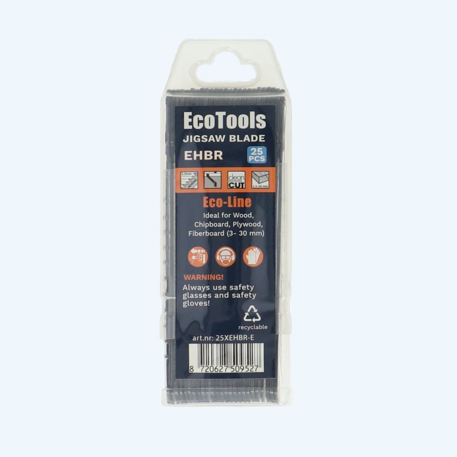 25 st. decoupeerzaagjes hout type EHBR (Eco-line)