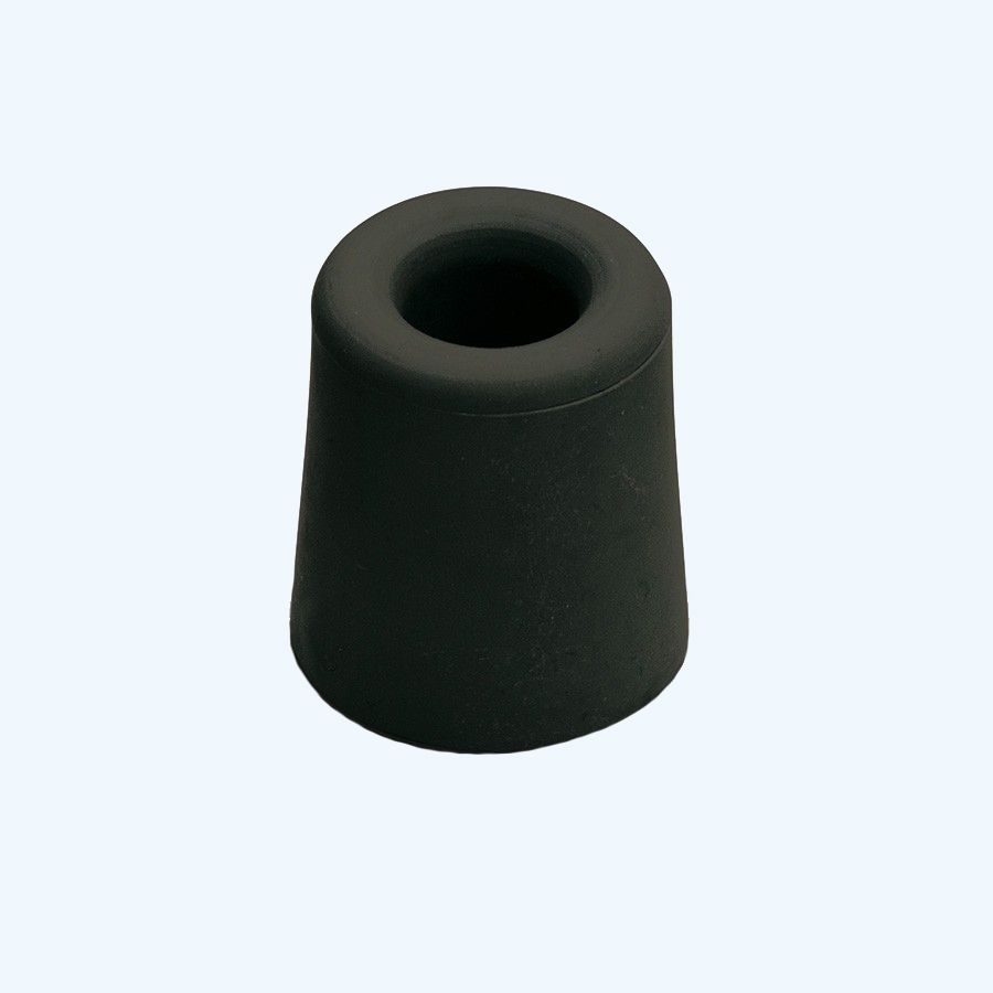 Deurbuffer Ø 37 x 48 mm zwart