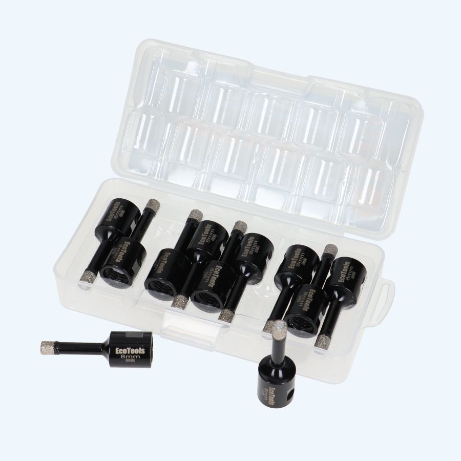 10+1 gratis diamant tegelboor 8 mm M14 aansluiting