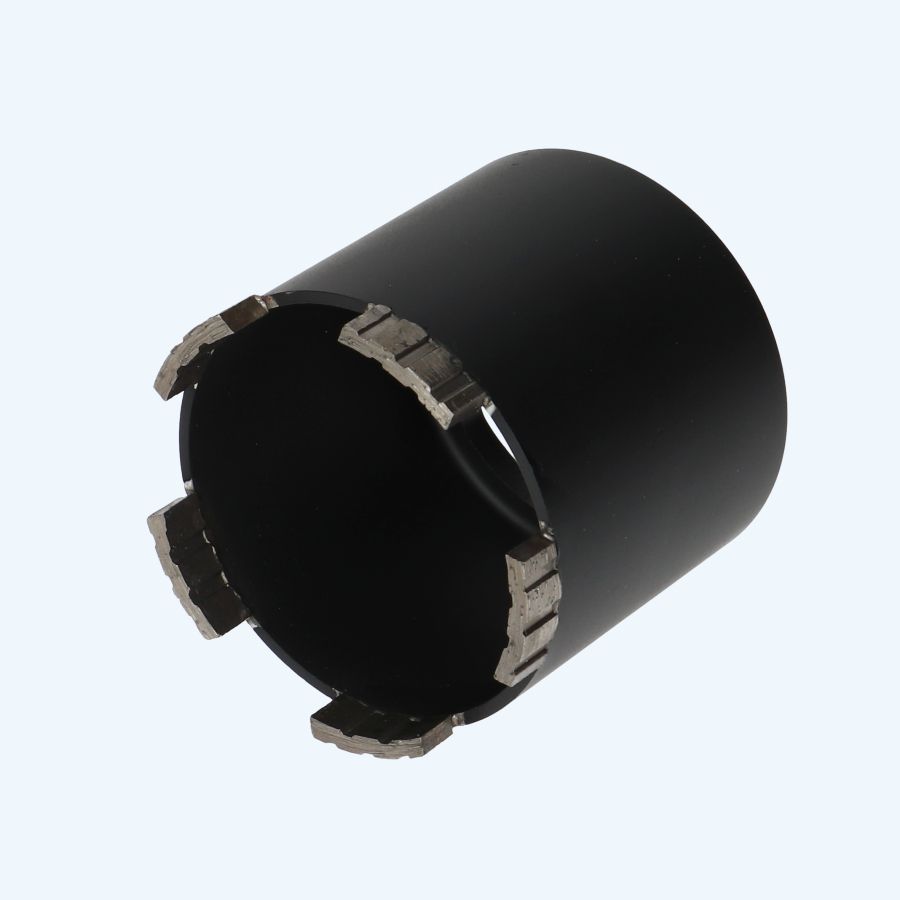 Diamant dozenboor abrasief 82 mm met afzuigopeningen Ecoline