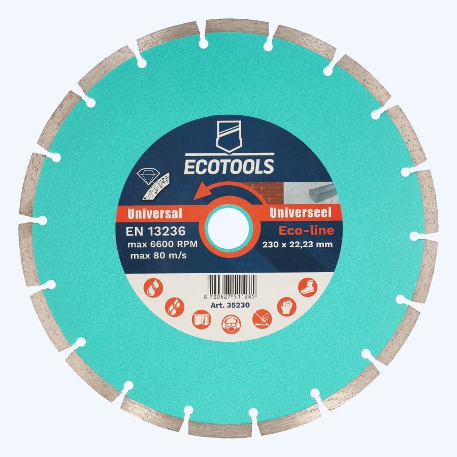 Diamantschijf universeel 230 mm (Eco-line)