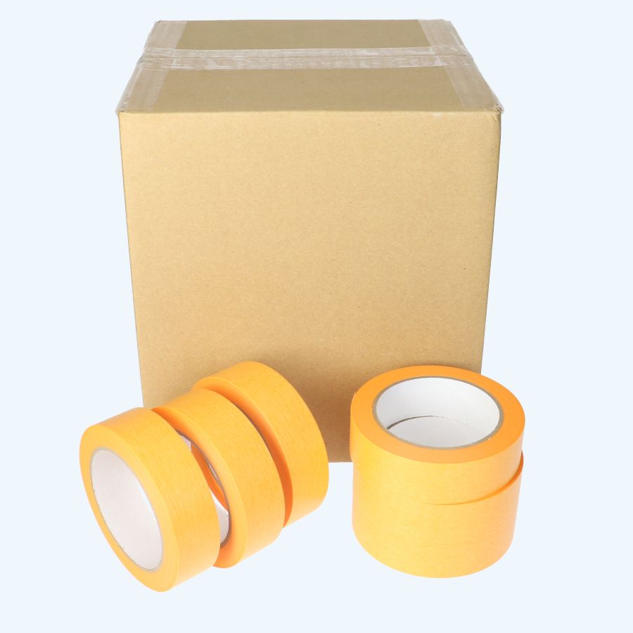 Doos afplaktape rijstpapier 38 mm x 50 meter (24 stuks)
