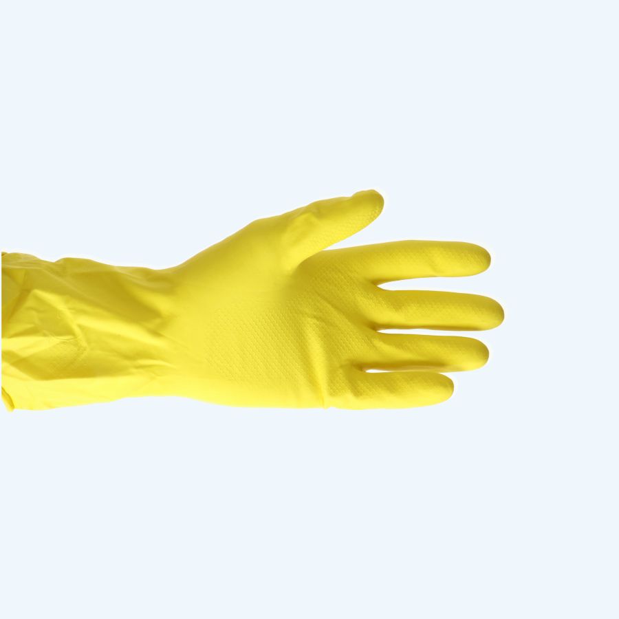 Huishoudhandschoen geel Small