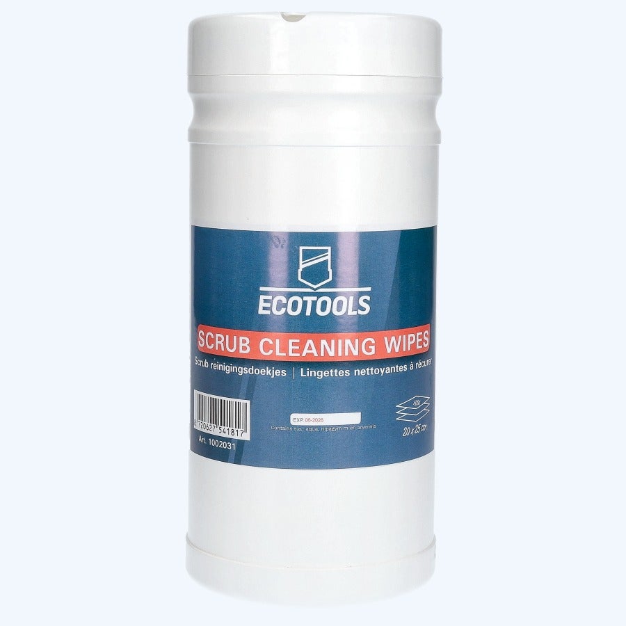 Eco cleaning wipes scrub (100 stuks in pot)