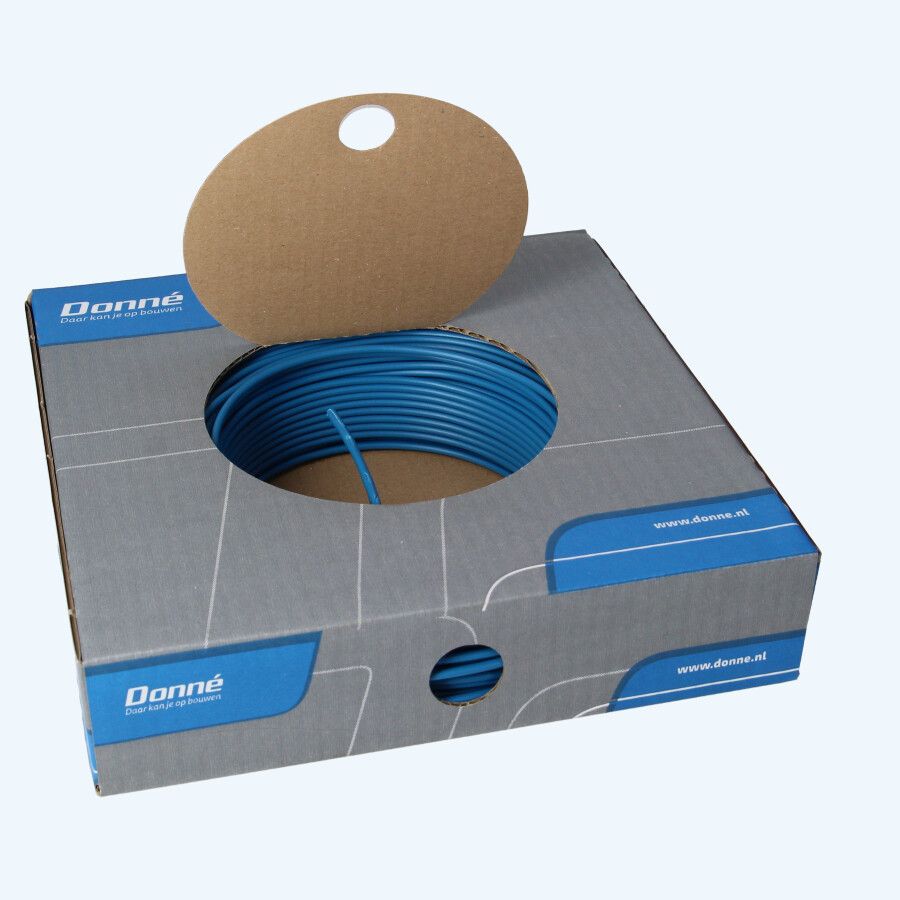 Donné VD Draad 2,5 mm² blauw (100 meter)
