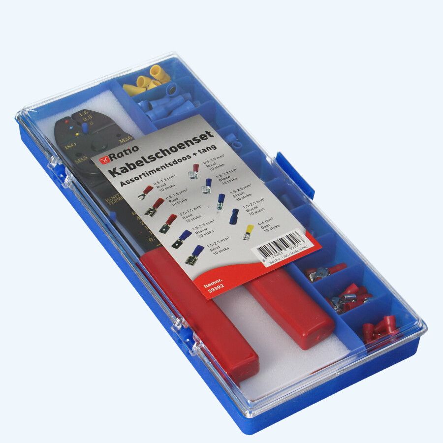 101-delige Kabelschoenset met tang