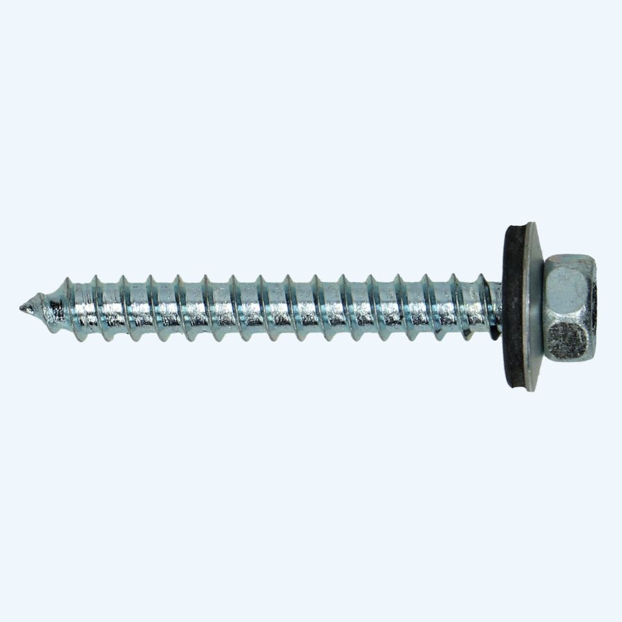 Dakschroef type A 6,5 x 50 mm met 16 mm ring 