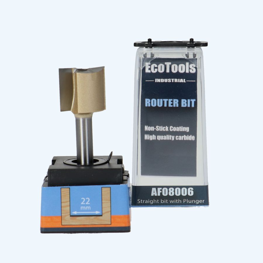 HM groeffrees Industrial 22 mm met ondersnijder