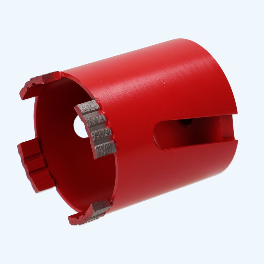 Diamant dozenboor abrasief 68 mm - 10 mm segmenthoogte