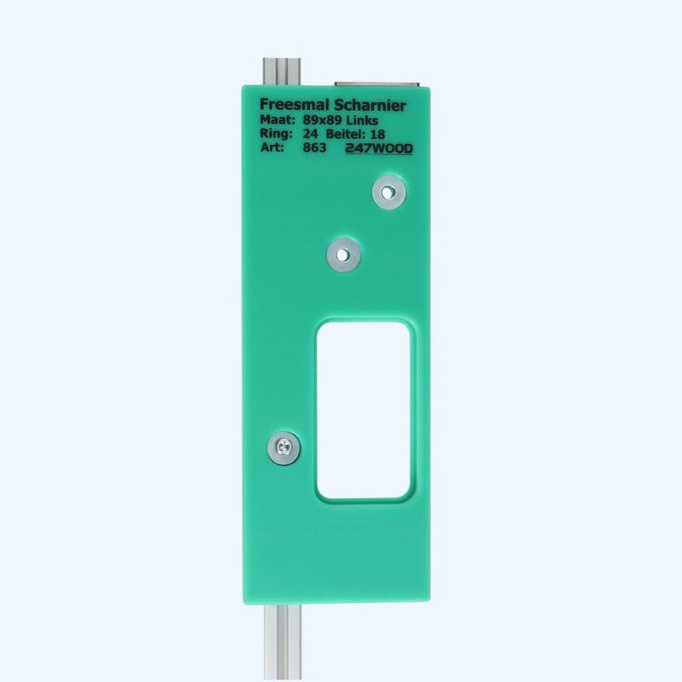 HMB Freesmalset 7-delig voor scharnier 89x89mm - met Strip kopen