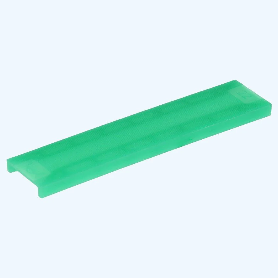 100 stuks kunststof beglazingsblokjes 100x32x5mm groen