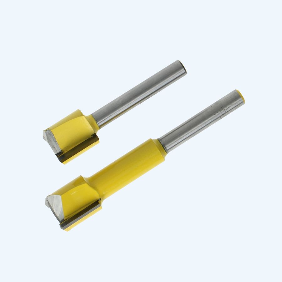 Set groeffreesjes 18 mm met ondersnijder (gewoon en verlengd)