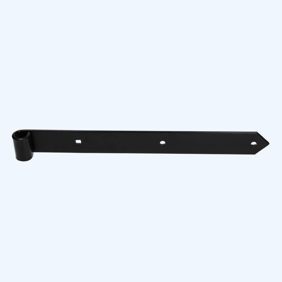 Heng met punt 400 x 44 x 5 mm pen diameter 16 mm zwart