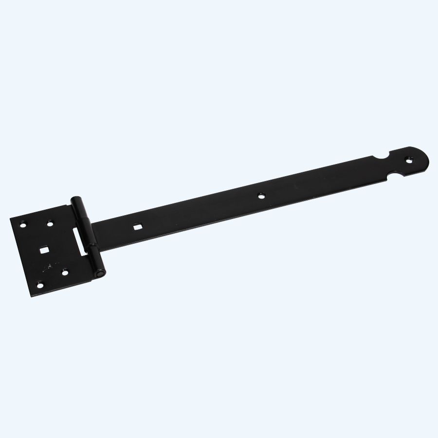 Kruisheng zwaar 400 x 40  x 4 mm zwart