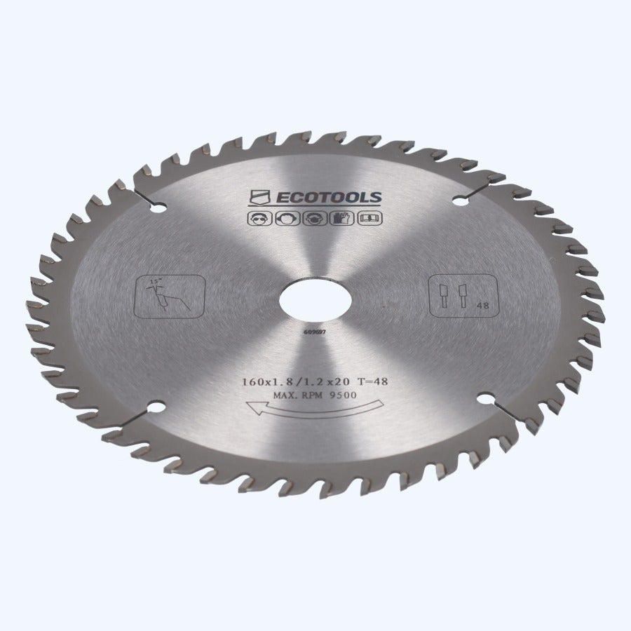 HM-zaagblad PROF 160 x 20 mm T=48 (1,8/1,2 mm)