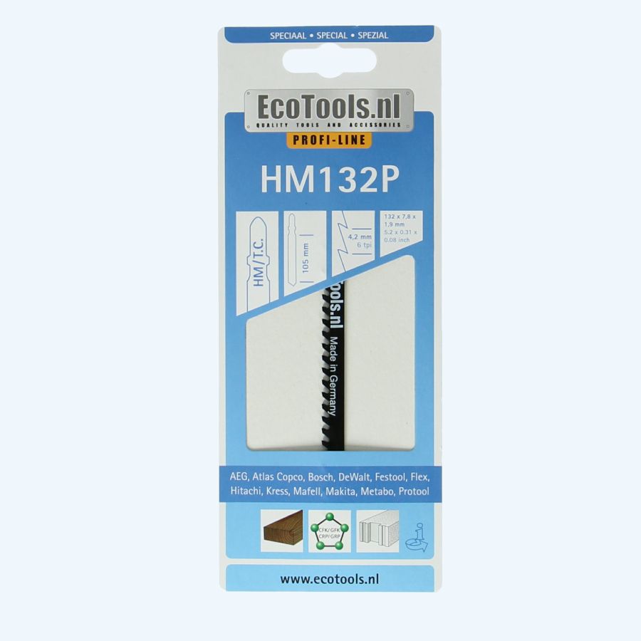 1 st. decoupeerzaagje voor gasbeton type HM132P (Prof-line)