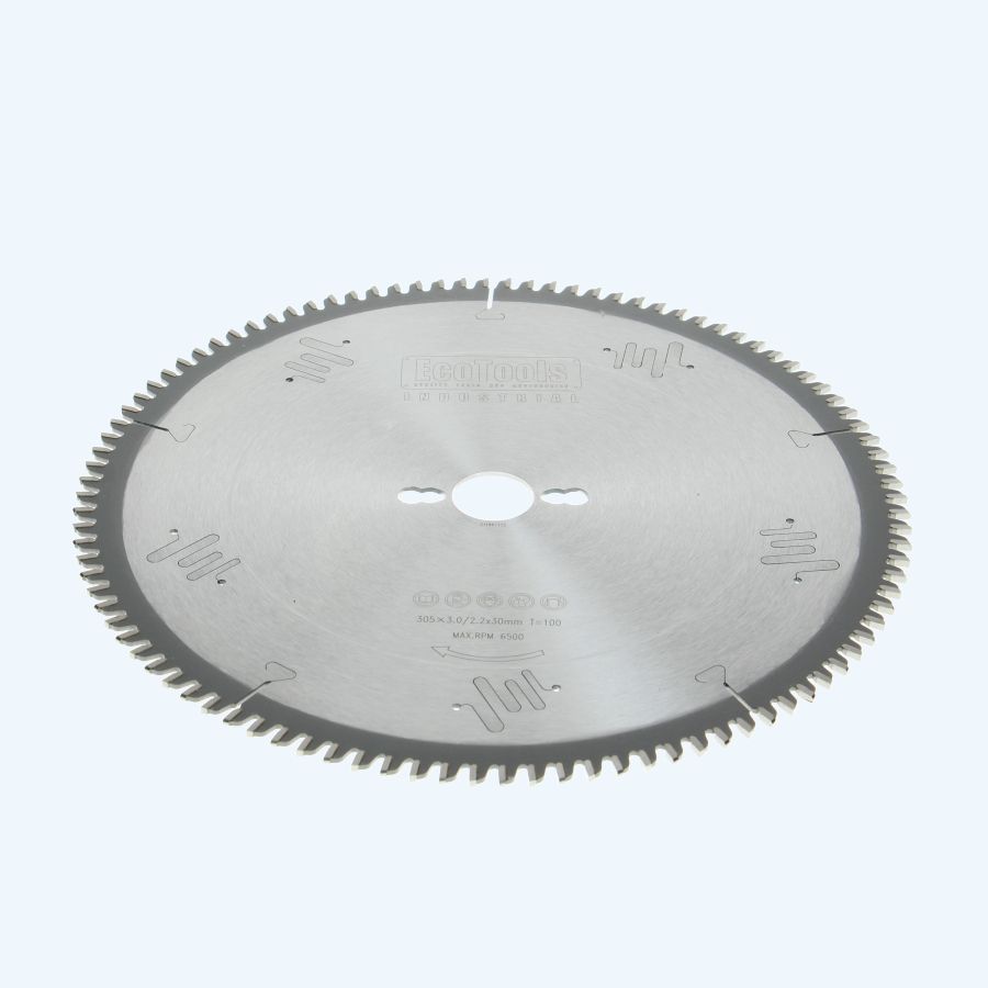 HM-zaagblad Industrial 305 x 30 mm T=100 (vlak-daktand)