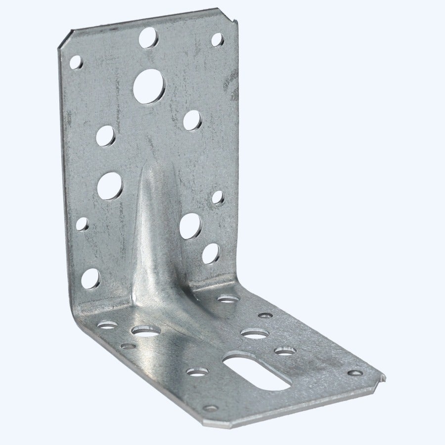 Hoekanker met ril 90 x 90 mm / 60 x 2,5 mm