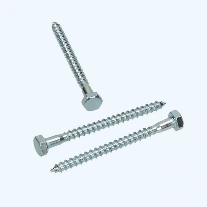 Houtdraadbout 10 x 130 mm (gegalvaniseerd)