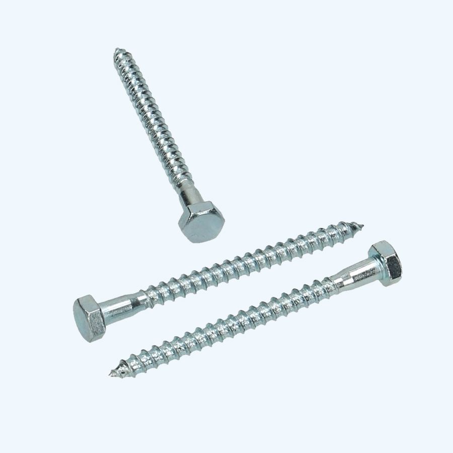 100 stuks houtdraadbout 8 x 100 mm (gegalvaniseerd)
