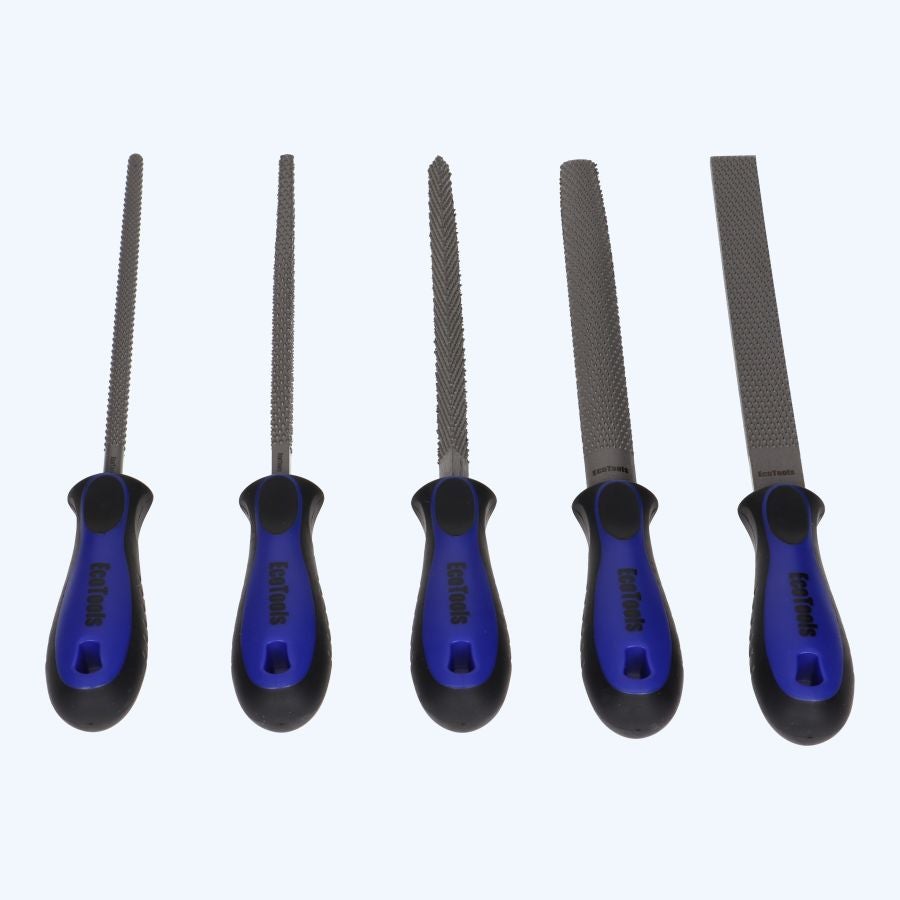 5-delige houtraspenset 200 mm