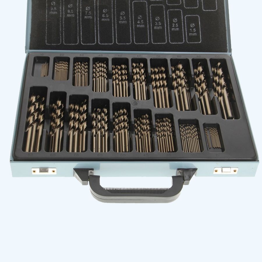 170-delige HSS 5% cobalt metaalborenset