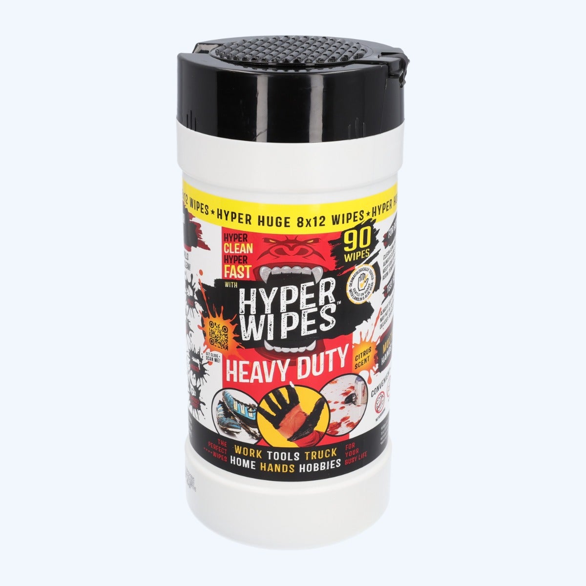 Hyper Heavy Duty wet wipes scrub 90 stuks