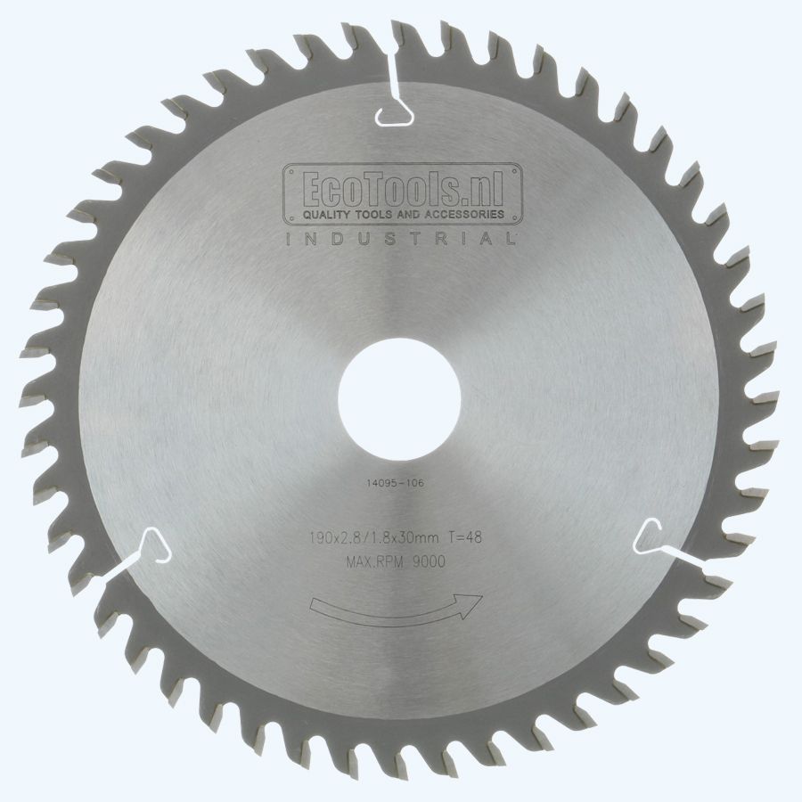 HM-zaagblad Industrial 190 x 30 mm T=48
