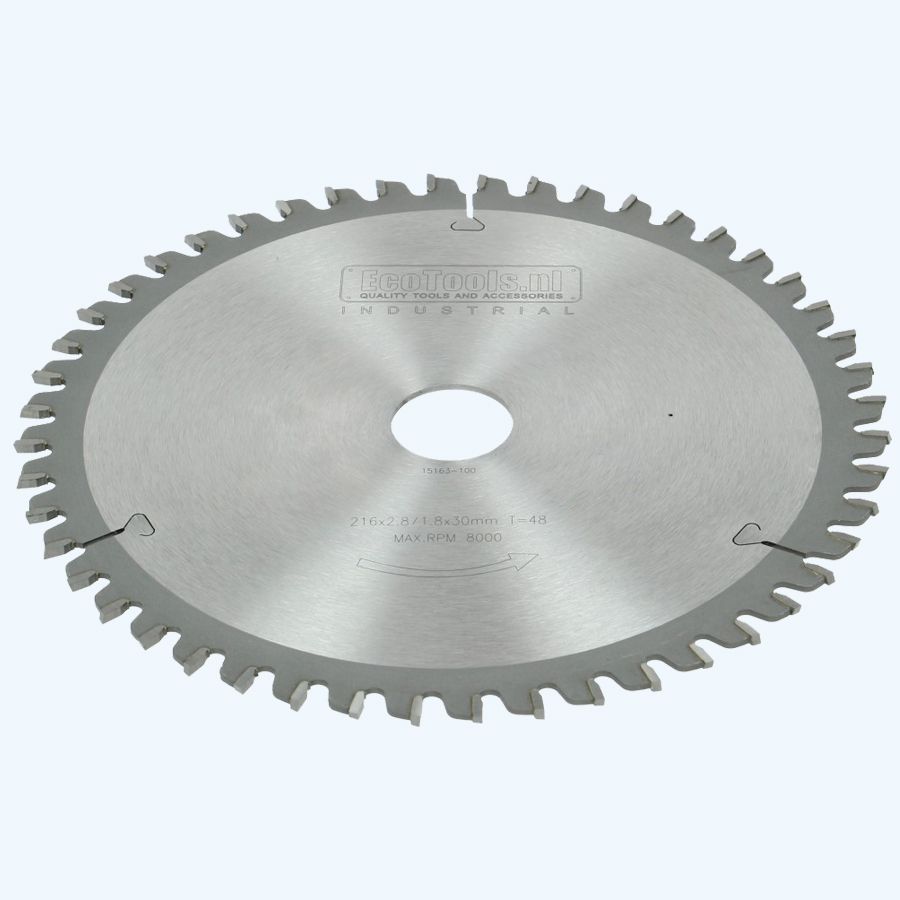 HM-afkortzaagblad Industrial 216 x 30 mm T=48