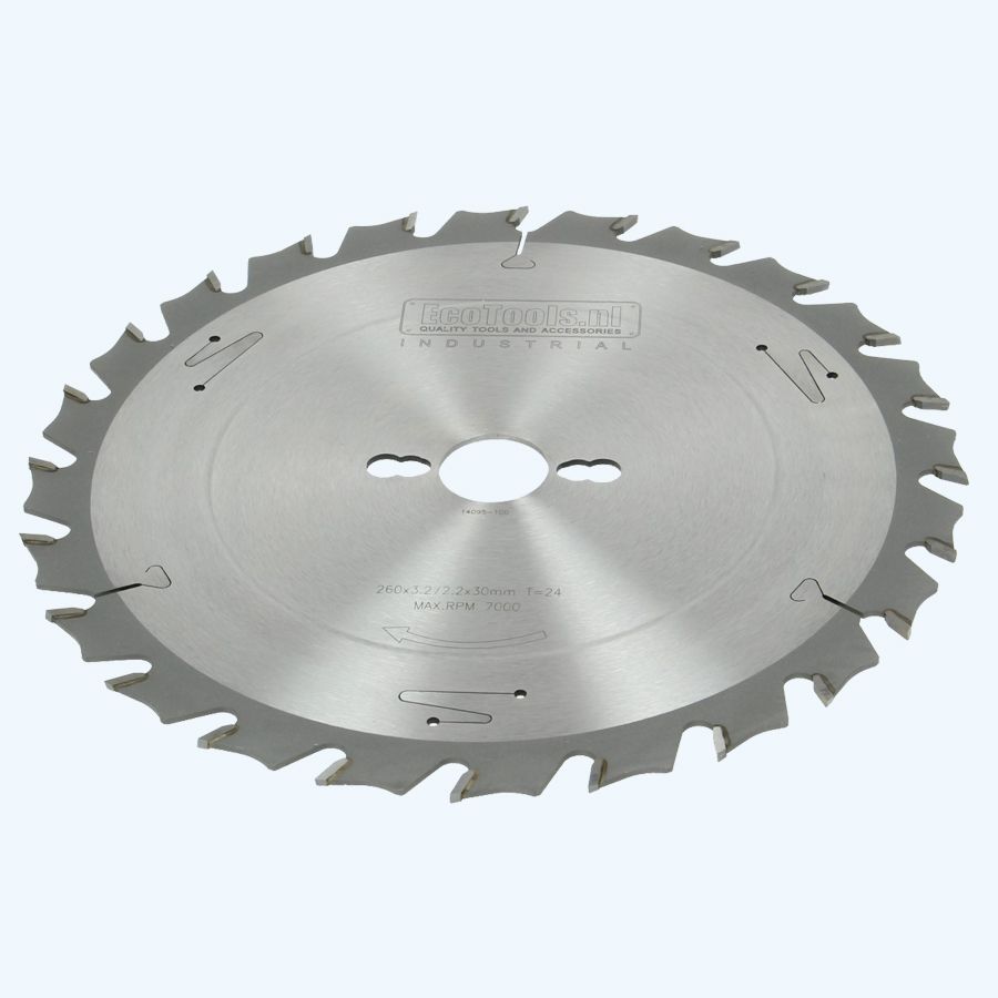 HM-zaagblad Industrial 260 x 30 mm T=24