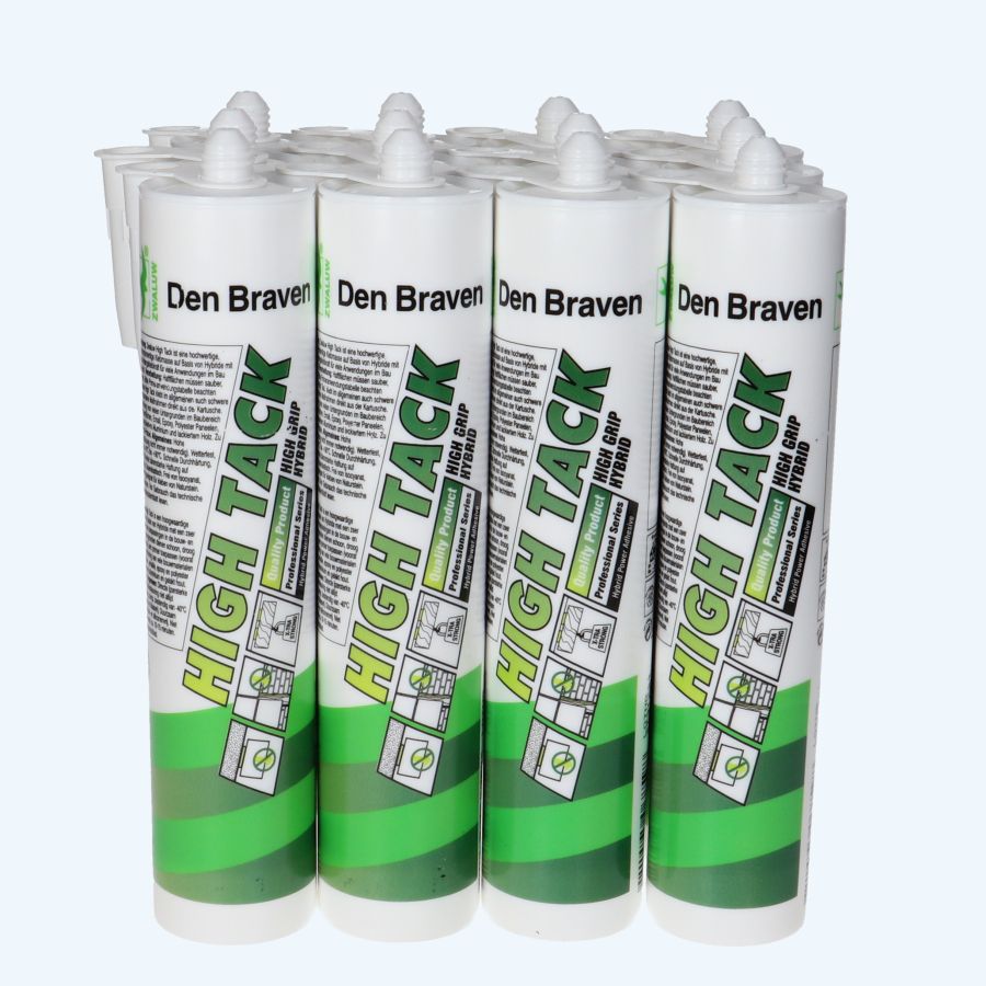 Doos High Tack 290 ml WIT (12 stuks)