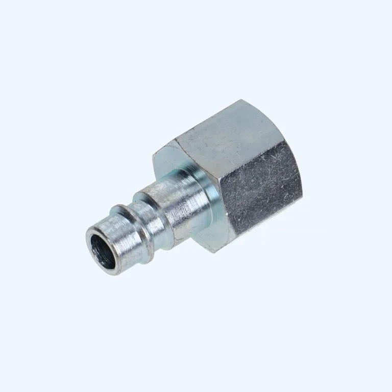 Euro insteeknippel met 3/8" inwendig draad